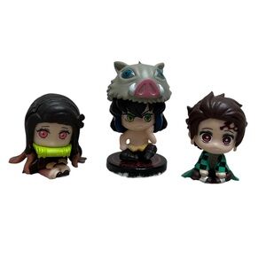 Demon Slayer Mini Figures Toy Japanese Anime from a Blind Box
